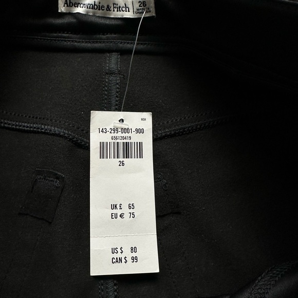 Abercrombie & Fitch Black A-Line Skirt - Picture 4 of 4